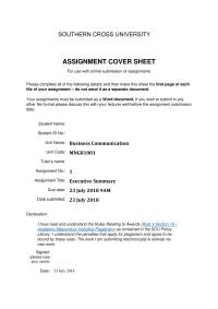 Assesement 1