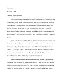 comparison paper