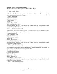 Economic Economic Analysis of