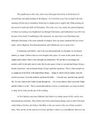 Religion Paper