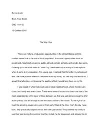 Reflective Essay Burns