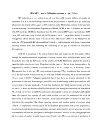 HIV in the Philippines