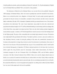 Martial Law In The Philippines
