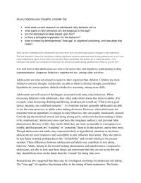 Essay 2 As you organize your