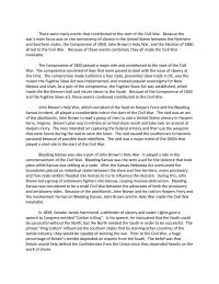 1850’s Essay