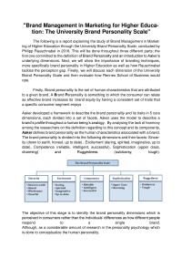 Test Bank quotBrand Management in