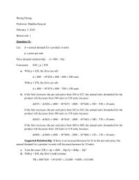 Math Modeling