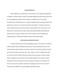 FedEx Technology Essay