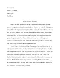 Death and Decay in Hamlet