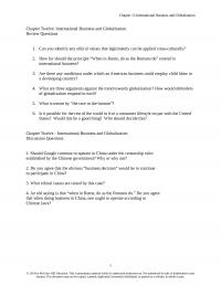 978-0078038327 Chapter 12 Review and Discussion Questions