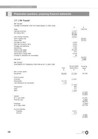 Preparation questions