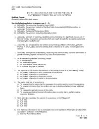 Accounting ACCT 1AampB