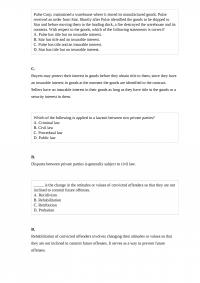 BUS LAW 92301