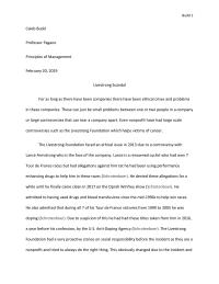 livestrong controversy