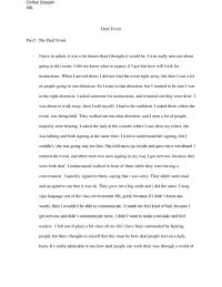 deaf event assignment