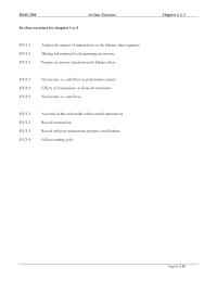 Accounting Chap 1-3 Study Quide