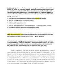My Virtual Child Assignment # 4