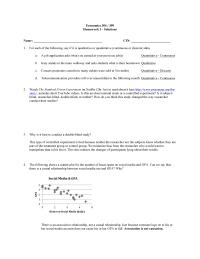 Econ Economics 306  309Homework 1