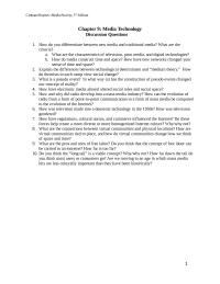Business Communication Chapter 9 Homework How Was Television gendered How Have Regulations Cultural