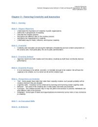 Management Chapter 3 Homework People Often Reject Ideas That Are Inconsistent