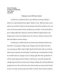 Argument Paper
