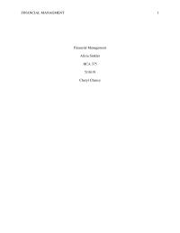 Financial Managment