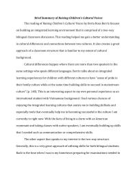 Brief Summary Of Raising Chilren