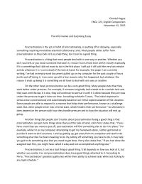The Informative and Surprising Essay