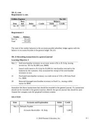 Accounting Appendix B Homework If a transaction should not be recorded in the general journal