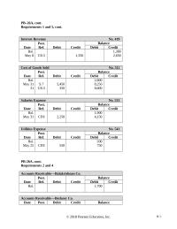 Accounting Appendix B Homework Received cash from West and Michael for its account receivable