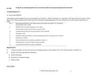 Accounting Chapter 1 Homework Paid full amount of Accounts Payable created on October