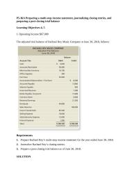 Accounting Chapter 5 Homework M. Doherty, manager of the company, strives to earn a gross