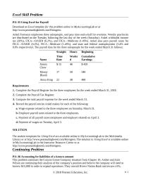 Accounting Chapter 11 Homework Beavers Can Ask Other Workers The Absent person