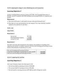 Accounting Chapter 14 Homework Financing Activities net Increase Decrease Cash cash Balance June