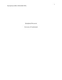 Springboard Discussion