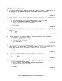 978-0205017669 Chapter 1 Quiz