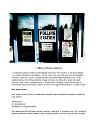 The Electoral College Explained