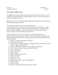 Midterm Geog 150Geography of the