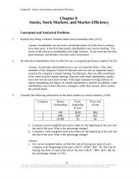 978-1259285295 Chapter 8 Solution Manual