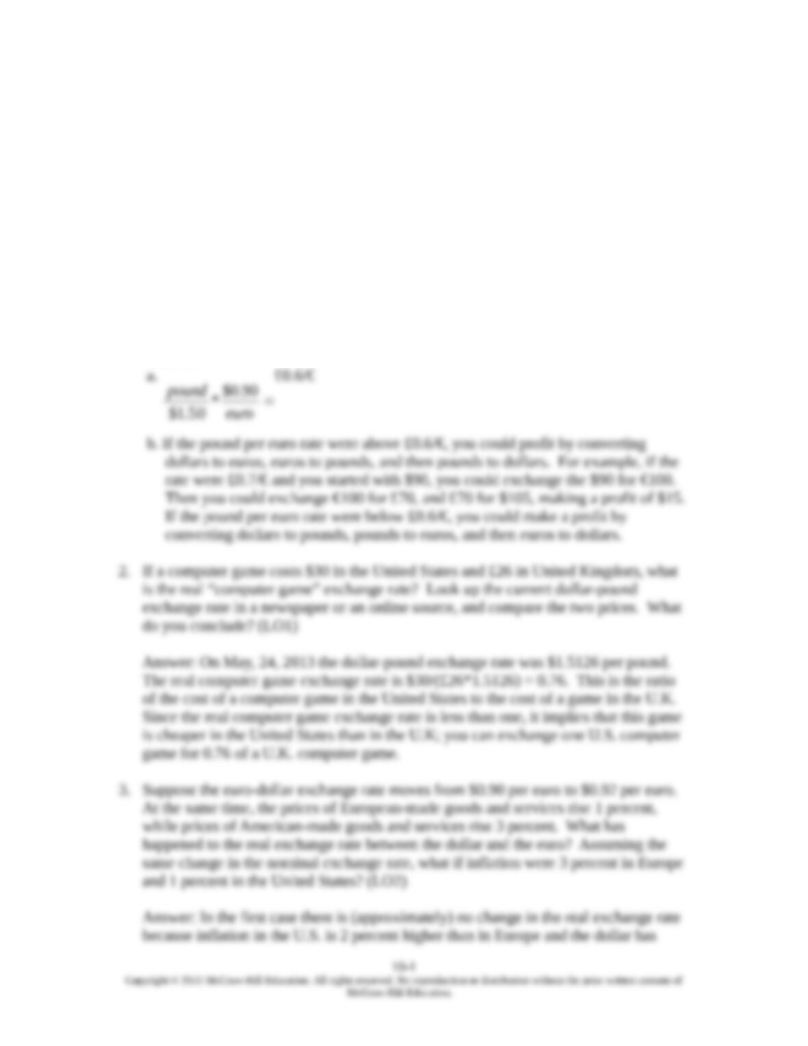 Chapter 3 test traditional answer key picture