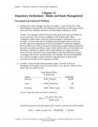 978-1259285295 Chapter 12 Solution Manual Part 1