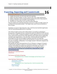 978-1259578113 Chapter 16 Lecture Notes