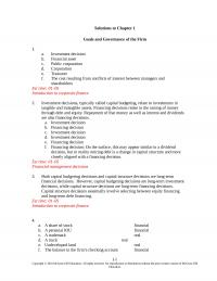 978-1259722615 Chapter 1 Solution Manual
