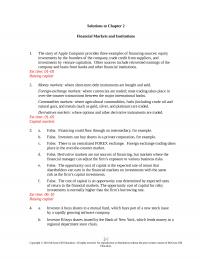 978-1259722615 Chapter 2 Solution Manual