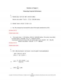 978-1259722615 Chapter 4 Solution Manual