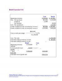 978-1259722660 Chapter 9 Solution Manual Part 2