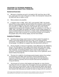 Chapter 3 Homework For example Currency Might Get Weight Since Its