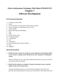 978-1285197159 Chapter 7 Two ways in which the use of an effective software