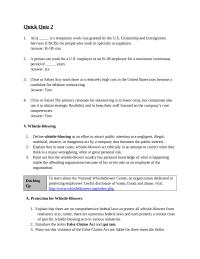 978-1285197159 Chapter 10 Explain that if whistle-blowers feel they have made a strong attempt to resolve