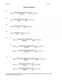 978-1305661653 Chapter 5 Solutions Manual
